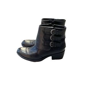b.o.c. black ankle boots